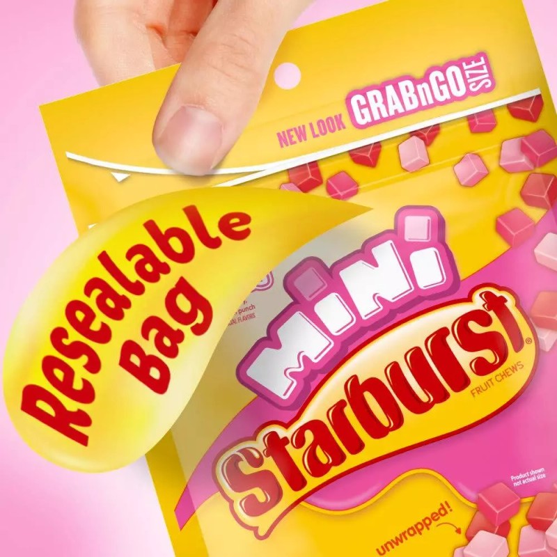 STARBURST FaveREDS Minis Candy 8 Ounce Pack of 8 Fruit