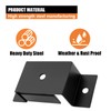 SALUINOKI 8 Pack Trailer Stake Pockets for 2x4 Wood, Steel