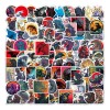 Godzilla Mounstruo 50 Calcomanias Stickers Pvc Contra Agua