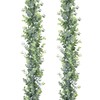 DearHouse Faux Eucalyptus Garland Plant, 2 Pack Artificial Vines Hanging
