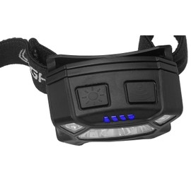 Nightstick NSP-4400B Dual-Light Headlamp w/Motion Sensing Activation - 3 AAA - Black