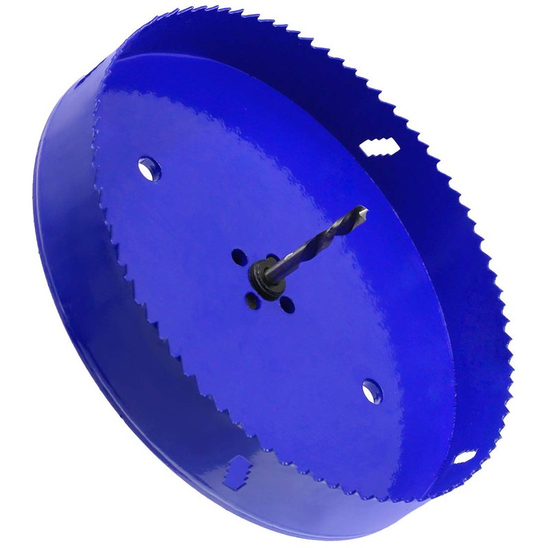 Seimneire 8 Inch Hole Saw with Heavy Duty Arbor, 1.2
