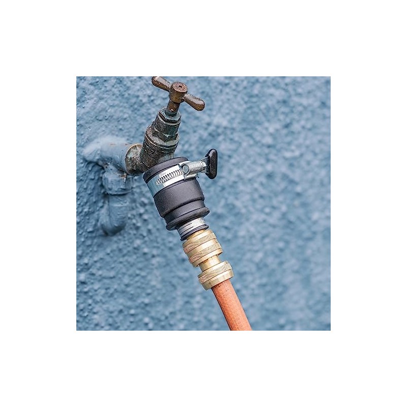 C.K. G7903 Hose Connector, 1/2", Gold