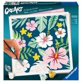 Ravensburger CreArt 23729 Painting by Numbers Exotic Flowers from 12 Years