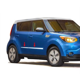 Made in USA! Compatible with 2014-2018 Kia Soul Accent Specialty Trim Taper 7/8''-1 1/8" Wide 4PC