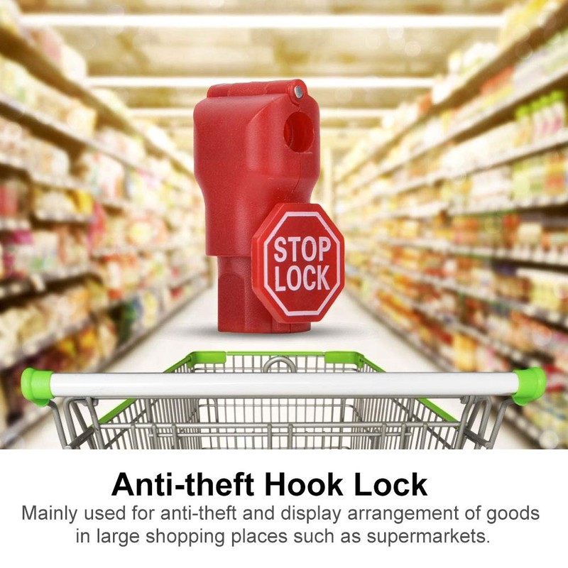 Supermarket Hook Lock Display Hook Safety Lock Hook for Supermarkets,