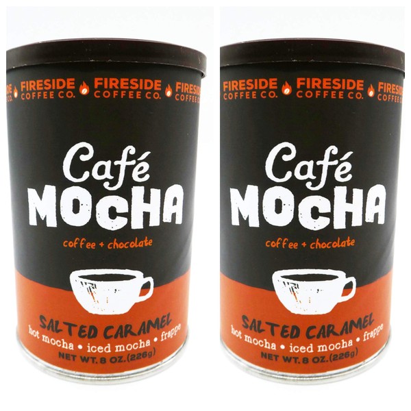 Fireside Coffee Company - Cafe Mocha Salted Caramel - Two