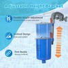 MUWOOB Above Ground Pool Skimmer with 5 Pool Skimmer Socks,