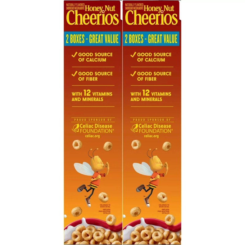 Cheerios 4 Pack - Honey Nut Cheerios Cereal, 48 oz.