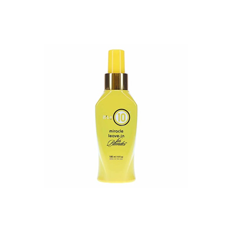 It's a 10 Haircare Blonde Miracle Leave in Treatment, 4