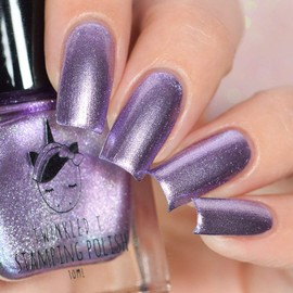 Stamping Polish Opaque in 1 Coat by Twinkled T (Queen Bee (Metallic Purple))