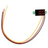 5Pcs DC 4-30V Mini Digital Voltmeter Three‑Wire LED Voltmeter Display