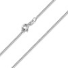 MATERIA by Matthias Wagner K78 Women's Curb Chain 925 Silver