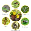 100 Pack Yellow Sticky Fly Traps for Indoor and Outdoor