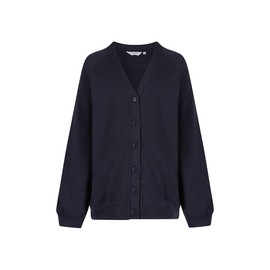 Trutex Unisex 260g Sweatshirt Cardigan, Blue (Navy), 3-4 Years UK