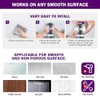 Adjustable Suction Cup Shower Holder - Stainless Steel Bracket