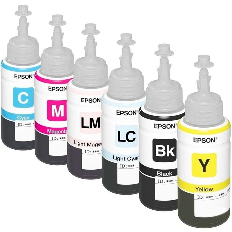 Epson Kit de 6 Tintas T673 para L800 L805 L810