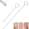 1Pc Silver Loop Turner Sewing Tool,Sewing Loop Turner Hook,Needle Hook,Crochet