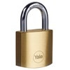Yale Y110B/30/115/1/B Brass Padlock, 30 mm, 1 Box, 30mm