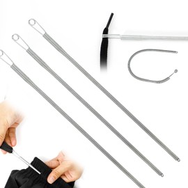 6pcs Spring Loop Drawstring Threader Tool for Hoodies, Sweatpants & Shorts - Bendable Metal Rope Threader Clip for Easy Sewing