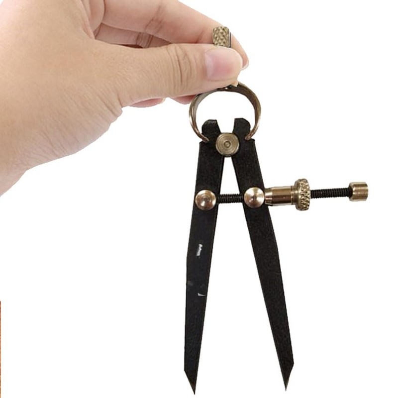 German Style Compass Divider 3" Fine Point Precision Measuring for