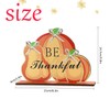 Wooden Thanksgiving Sign, Wooden Fall Signs Thansgiving Table Centerpieces Pumpkin