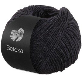 Lana Grossa Setosa 02 - Black