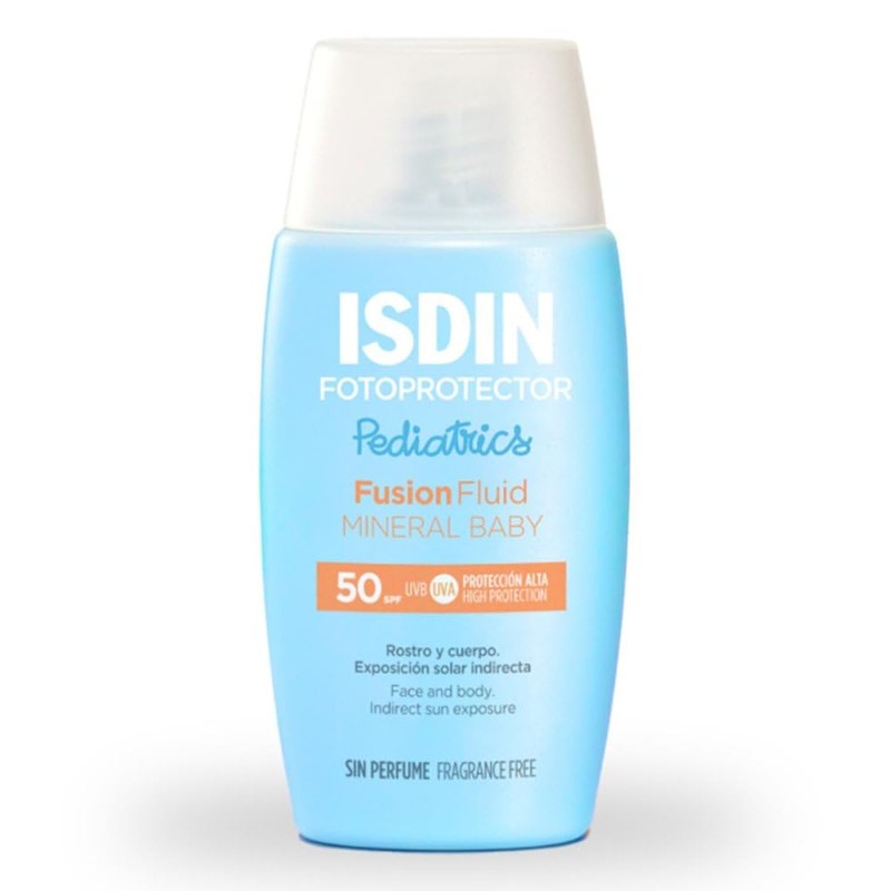 ISDIN Fotoprotector Isdin Pediatrics Fusión Fluid Mineral bebé SPF 50+