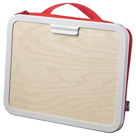 MÅLA Portable Drawing case, red35x27 cm