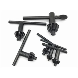Drill Chuck Key Wrench, 6 Sizes Drill Press Clamping Wrench Chuck Press Wrench Key for Electric Drill Clamping Tool of 4 mm, 6 mm, 10 mm, 13 mm, 16 mm, 20 mm in Diameter