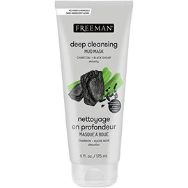 Freeman Charcoal & Black Sugar Mud Mask,6 ounce