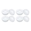 sourcing map 8Pcs Bung Cap, 2'' Plastic Bung Hole Cap,