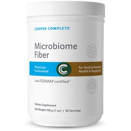 Cooper Complete Microbiome Fiber Powder Supplement. Pack of 1. 30 Servings per cannister