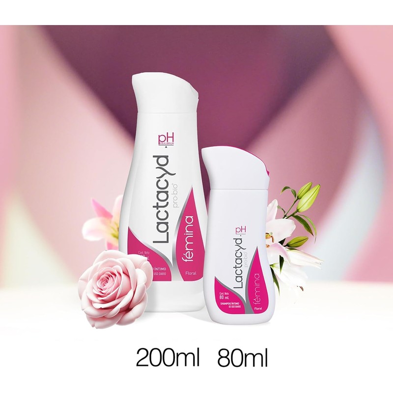 Lactacyd fémina shampoo íntimo de uso diario, 200ml