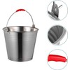 Mayuela – Metal Bucket – Tin Bucket – Stainless Steel
