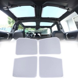 autotrim000 Glass Roof Sun Shade Sunroof Blind Sunshade UV Block For Hummer EV 2022-2025 4PC