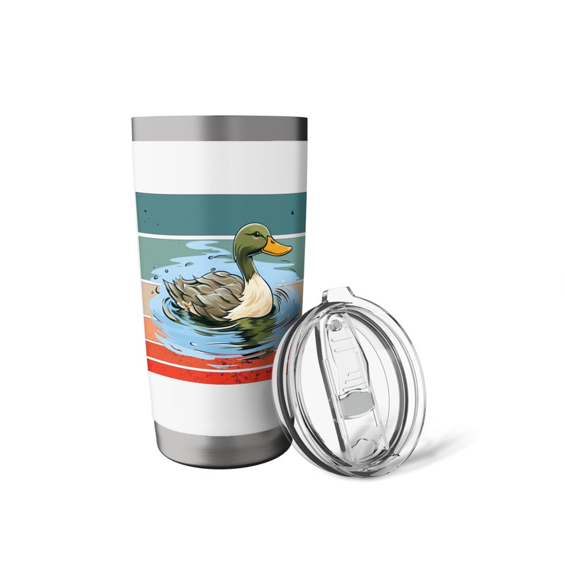 Quack Master Pond Paddler Feathered Floater Water Wanderer Stainless Steel