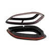 crosselec Carbon Fiber Front Bumper Air Vent Cover Trim Accessories
