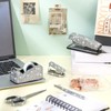 Demissle 6 Pcs Bling Office Desk Accessories Set Crystal School