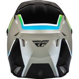 Fly Racing 2023 Adult Kinetic Vision Helmet (Grey/Black, XX-Large)