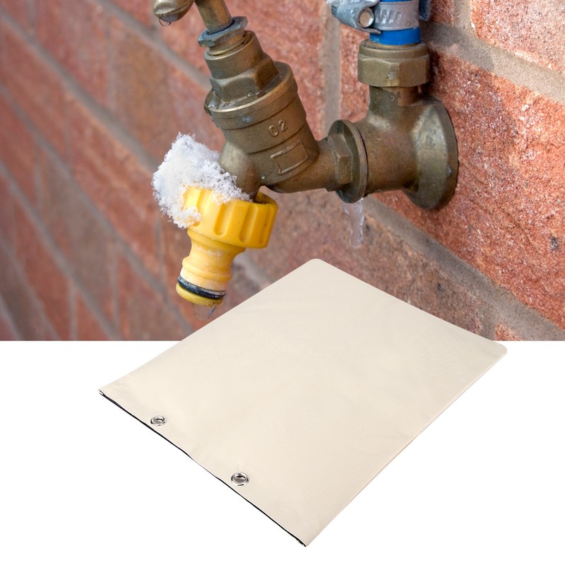 Outdoor Winter Pipe Protector Anti Frost Water Tap Cover Waterproof