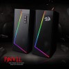 Redragon GS520 RGB Desktop Speakers, 2.0 Channel PC Computer Stereo