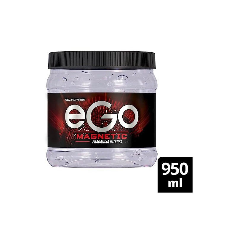 eGo Gel Cabello Diez, Gris, 950 ml