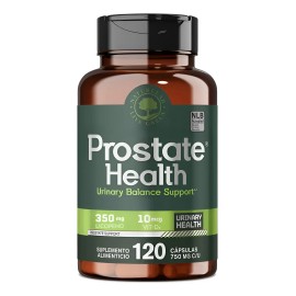 Prostate Health Naturelab Suplemento Masculino Licopeno 120 Cápsulas Sabor