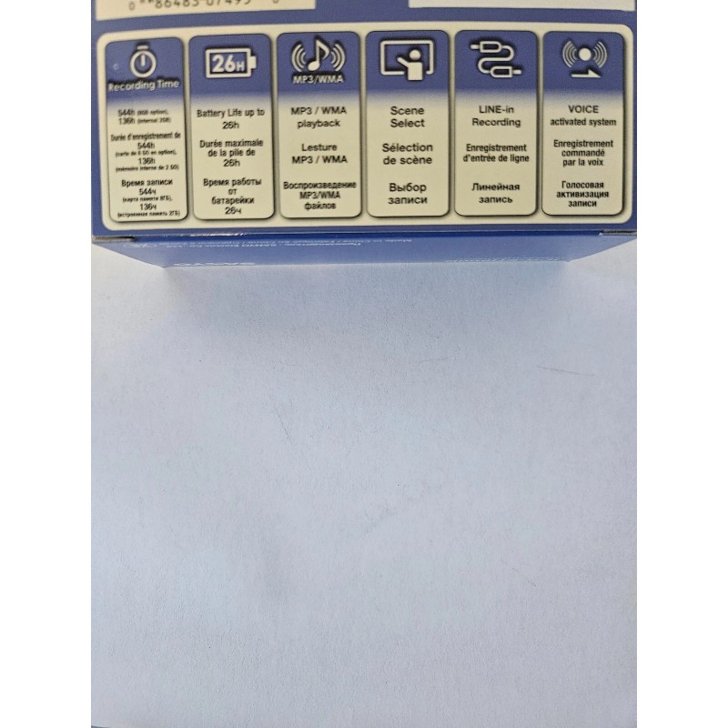 Sanyo ICR-E800D Digital Sound/Voice Recorder