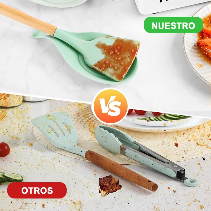 4 Porta Cucharas De Cocina,Porta Cucharas,Soportes Para Utensilios De Cocina