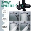 13 Inch Rainfall Shower Head with Multi-Function Handheld Sprayer Combo,