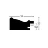 accent by nielsen Bilderrahmen, 21 x 29,7 cm (A4), Holz,