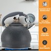 PriorityChef Tea Kettle For Stovetop, Soft Touch RapidCool Handle, Won't