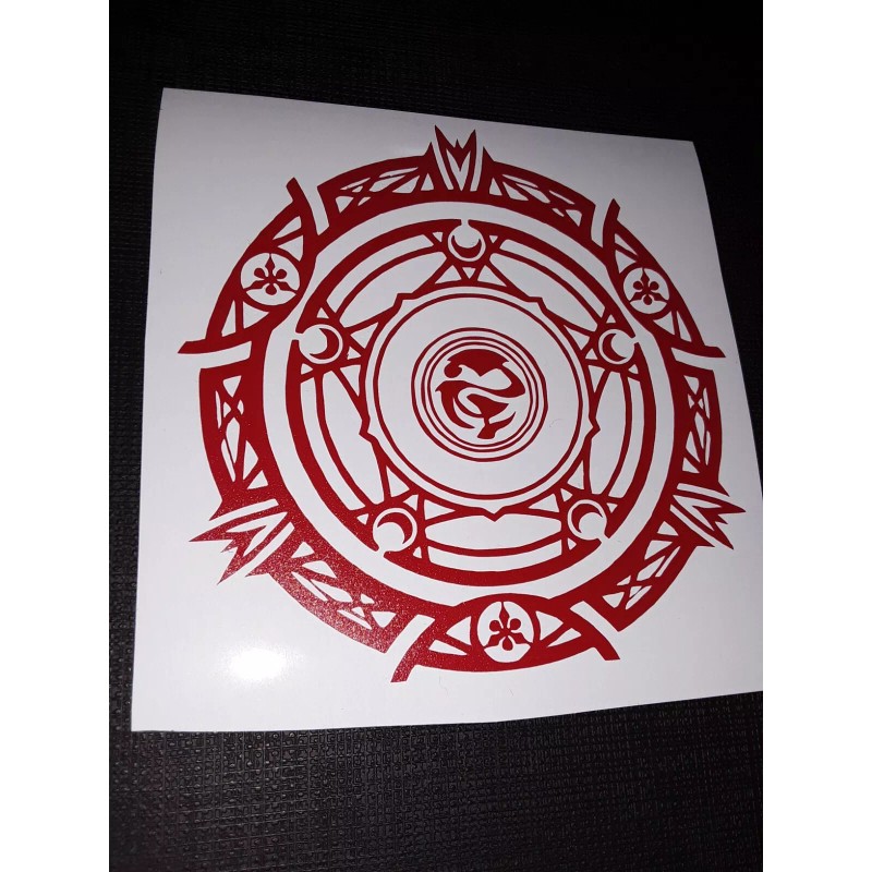 House of Gremory Seal Symbol Rias High School DxD Sticker